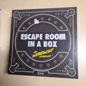 Escape Room in a Box Game The Werewolf Experiment Party Puzzle Game New Sealed